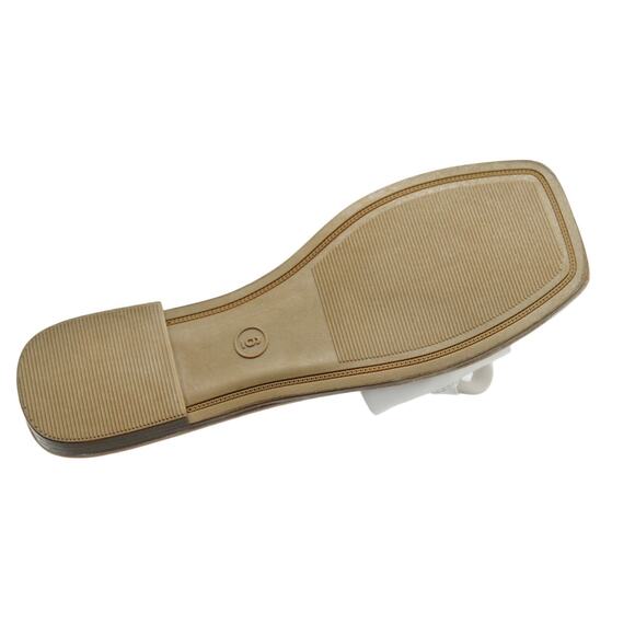 Women Sandals Women's Viv Chain Slide Sandals Size 6 Off White - Picture 5 of 7